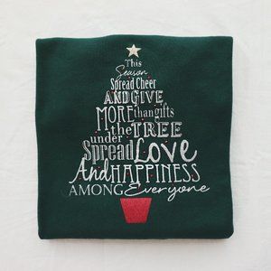 🌟$5 DEAL🌟 Christmas Tree Graphic Long Sleeve Tshirt